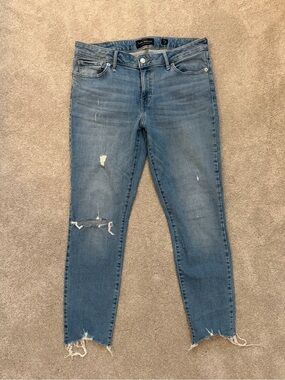 Lucky Brand Light Blue Distressed Skinny Jeans